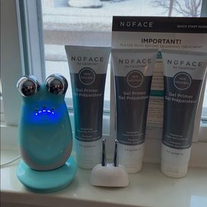 Nuface Facial toner + attachment and gel